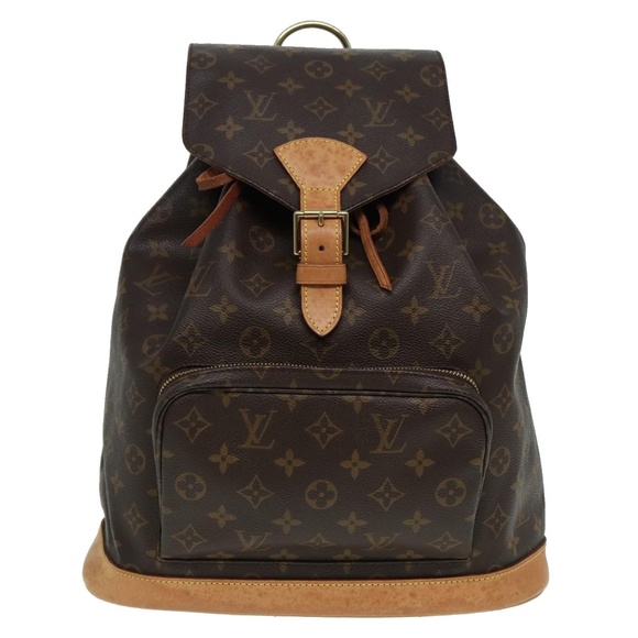 LOUIS VUITTON Monogram Montsouris GM Backpack M51135 LV Auth yk14185 - Picture 13 of 16